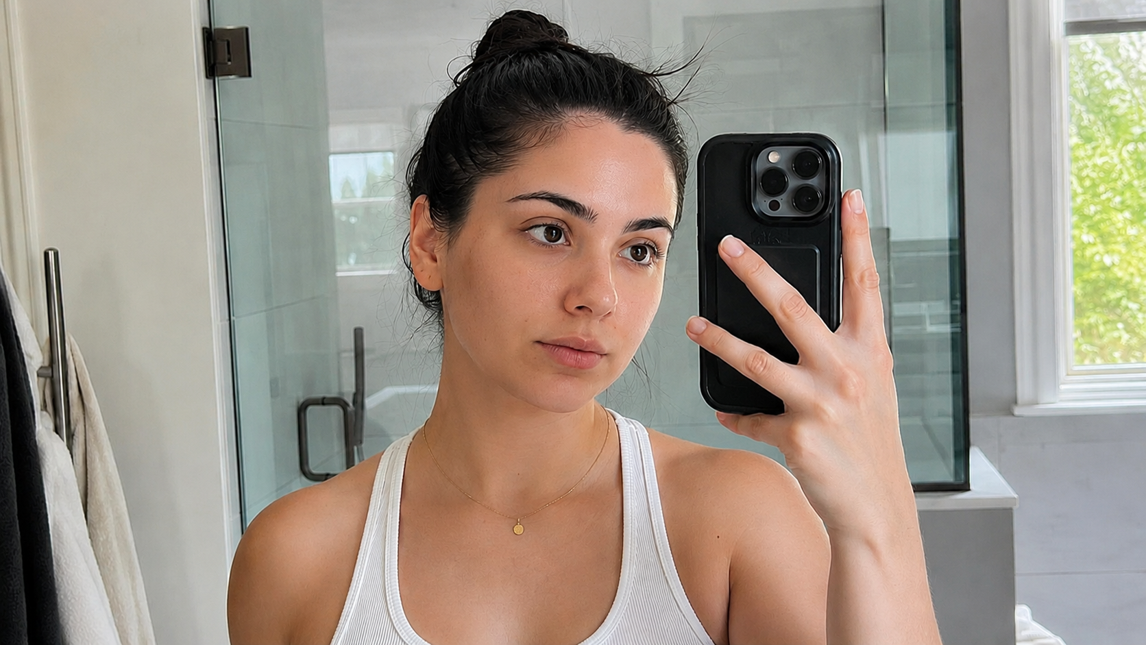 Skin after using Gentle Cleansing Milk